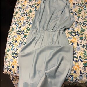 Elegant Light Blue Women's Dress
